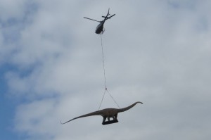 Dinosaurier Flug in Thalheim